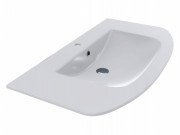 Раковина для ванной Miraggio Dea 900 литой мрамор Mirasoft Technology белый 0001591