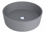 Раковина для ванной Miraggio Sofia Ø47,7 см кварцевый песок Mirastone серый 0000979