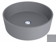 Раковина для ванной Miraggio Sofia Ø47,7 см кварцевый песок Mirastone серый камень 0000440