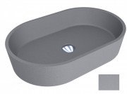 Раковина для ванной Miraggio Sorrento 55х35,1 см кварцевый песок Mirastone серый камень 0000443