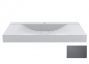 Раковина для ванной Miraggio Fly 1000 кварцевый песок Mirastone серый 0001454