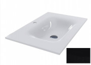 Раковина для ванної Miraggio Jessel 700 кварцовий пісок Mirastone чорний 0001466