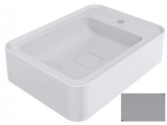 Раковина для ванной Miraggio Marrakesh 380 кварцевый песок Mirastone серый 0001476