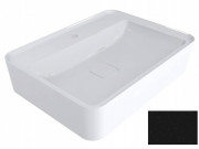 Раковина для ванной Miraggio Marrakesh 600 кварцевый песок Mirastone черный 0001479