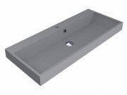 Раковина для ванной Miraggio Varna 1000 кварцевый песок Mirastone серый 0000983