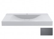 Раковина для ванной Miraggio Fly 1000 кварцевый песок Mirastone серый 0001454