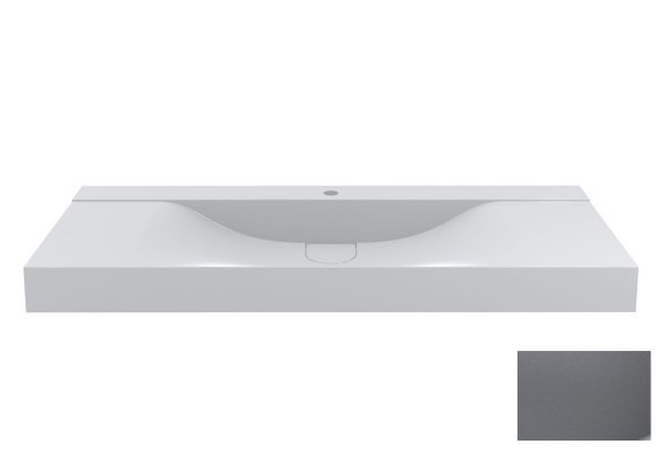 Раковина для ванной Miraggio Fly 1200 кварцевый песок Mirastone серый 0001449