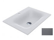 Раковина для ванной Miraggio Jessel 600 кварцевый песок Mirastone серый 0001463