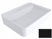 Раковина для ванной Miraggio Marrakesh 600 кварцевый песок Mirastone черный 0001479