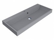 Раковина для ванной Miraggio Varna 1000 кварцевый песок Mirastone серый 0000983