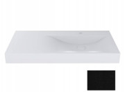 Раковина для ванной Miraggio Viola 1000 кварцевый песок Mirastone черный 0001503