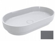 Раковина для ванної Miraggio Marta 750 кварцовий пісок Mirastone сірий 0001482