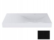 Раковина для ванной Miraggio Viola 1000 кварцевый песок Mirastone черный 0001503