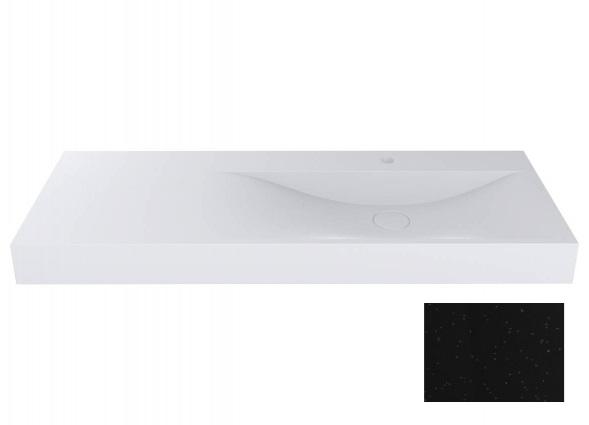 Раковина для ванной Miraggio Viola 1200 кварцевый песок Mirastone черный 0001505