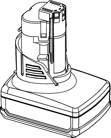 Літій-іонний акумулятор для бездротового обтискного інструменту TECE TECEflex RazFaz 3,0 Аг 720210