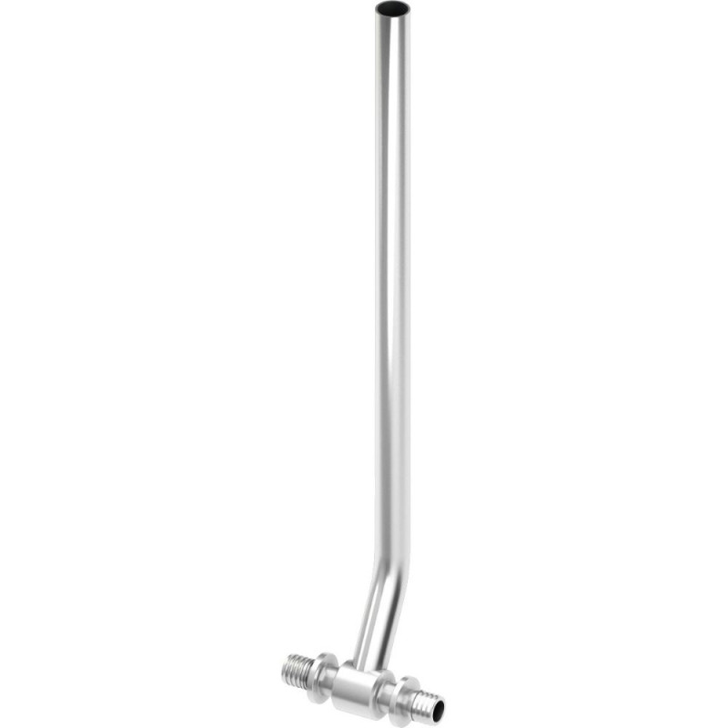 Трубка мідна для підключення радіаторів TECE TECEflex 14х15 L=770 мм Т-подібна нікельована 715223