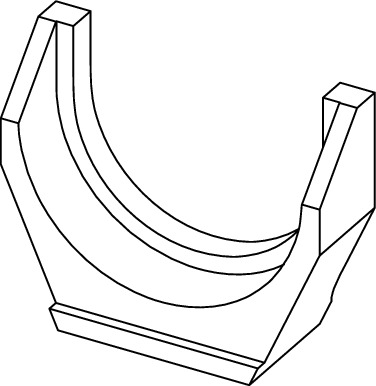 Вилка для запрессовки для инструмента TECE TECEflex PMA 40-63 втулка 50 720216
