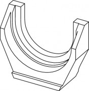 Вилка для запрессовки для инструмента TECE TECEflex PMA 40-63 фитинг 63 720217