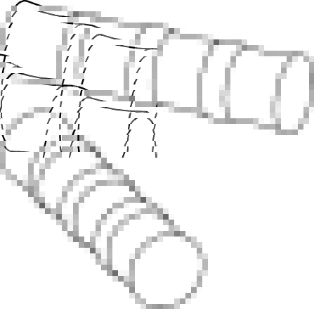 Накладки для ручек TECE пластик 720153