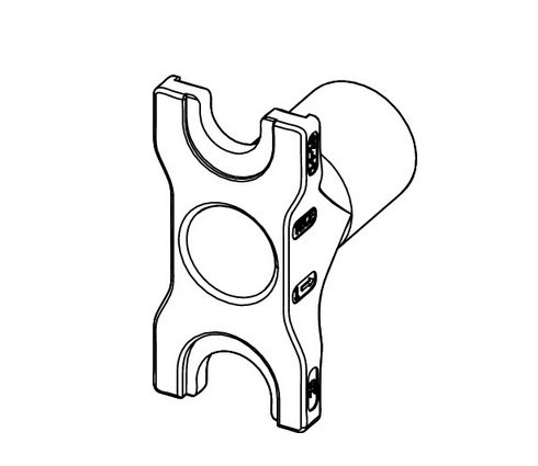 Прес-вилка TECE TECEflex RazFaz 14/16-20 мм задня 720206