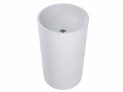 Раковина для ванной Miraggio Cosmos Ø50,3 см литой мрамор Mirasoft Technology белый 0001635