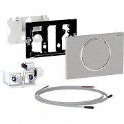 Кнопка змиву Geberit Sigma 10 харчування від мережі нержавіюча сталь матова 115.863.SN.6