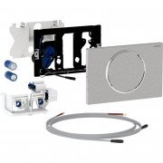 Кнопка смыва Geberit Sigma 10 с электронным управлением нержавеющая сталь матовая 115.864.SN.6