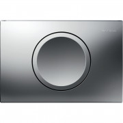 Кнопка смыва Geberit Delta15 смыв/стоп пластик хром матовый 115.109.46.1