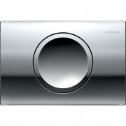 Кнопка змиву Geberit Delta15 змив/стоп пластик хром глянсовий 115.109.21.1