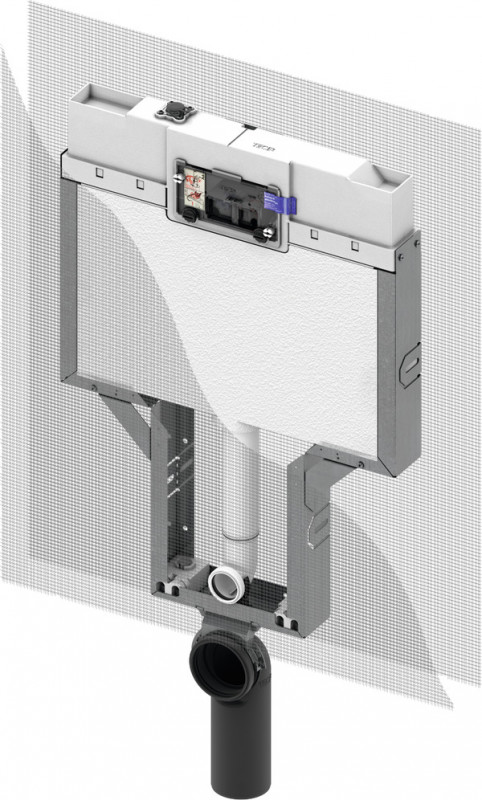 Бачок скрытого монтажа Tece TECEbox с металлическим каркасом для напольного унитаза 9370008