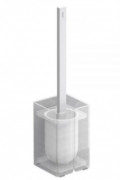 Ершик для унитаза Sonia Luce напольный латунь/акриловое стекло белый 182756