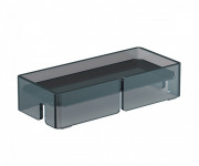  	Полочка для ванной Sonia Luce акриловое стекло черный 182527