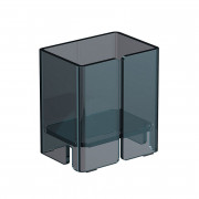 Стакан для зубных щеток Sonia Luce акриловое стекло черный 182510