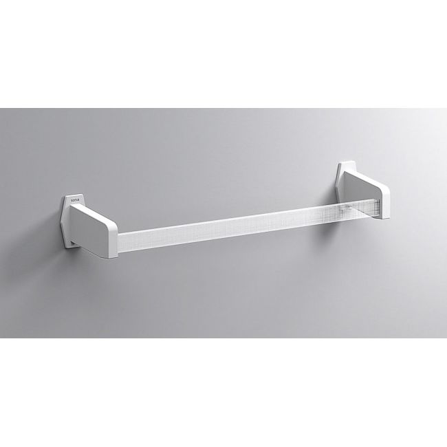 Держатель для полотенец Sonia Luce 50 см латунь/акриловое стекло белый 182664