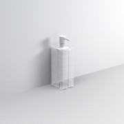 Диспенсер для жидкого мыла Sonia Luce латунь/акриловое стекло белый 182725