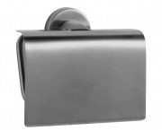 Держатель для туалетной бумаги Sonia Tecno Project с крышкой латунь никель 119516