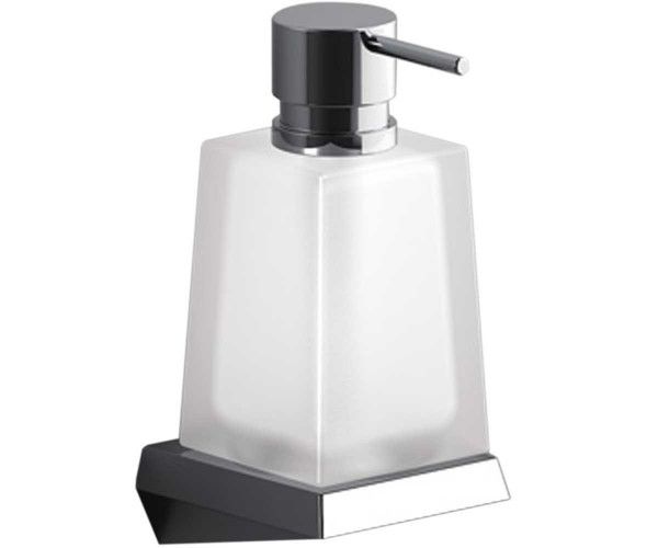 Диспенсер для жидкого мыла Sonia S8 подвесной латунь/стекло хром 161836