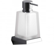 Диспенсер для рідкого мила Sonia S8 підвісний латунь/скло хром 161836