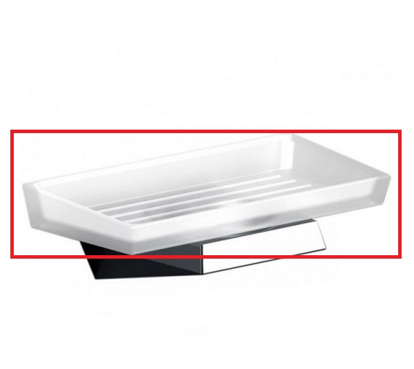 Мильниця для ванної Sonia Spare Parts запасна частина без утримувача скло 161768