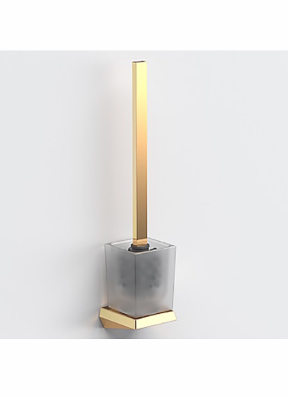 Ершик для унитаза Sonia S7 подвесной латунь/стекло золото 164974