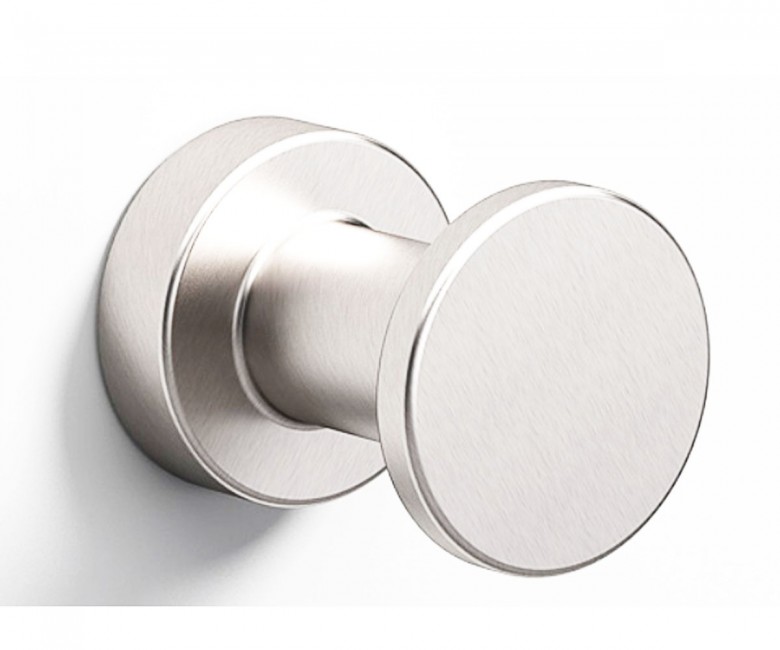 Крючок для ванной Sonia Tecno Project одинарный Ø35 мм латунь матовый никель 176977