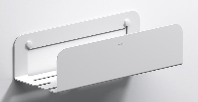 Полочка для ванной Sonia Quick алюминий белый 185092