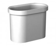 Склянка для зубних щіток Sonia S5 пластик білий 153077