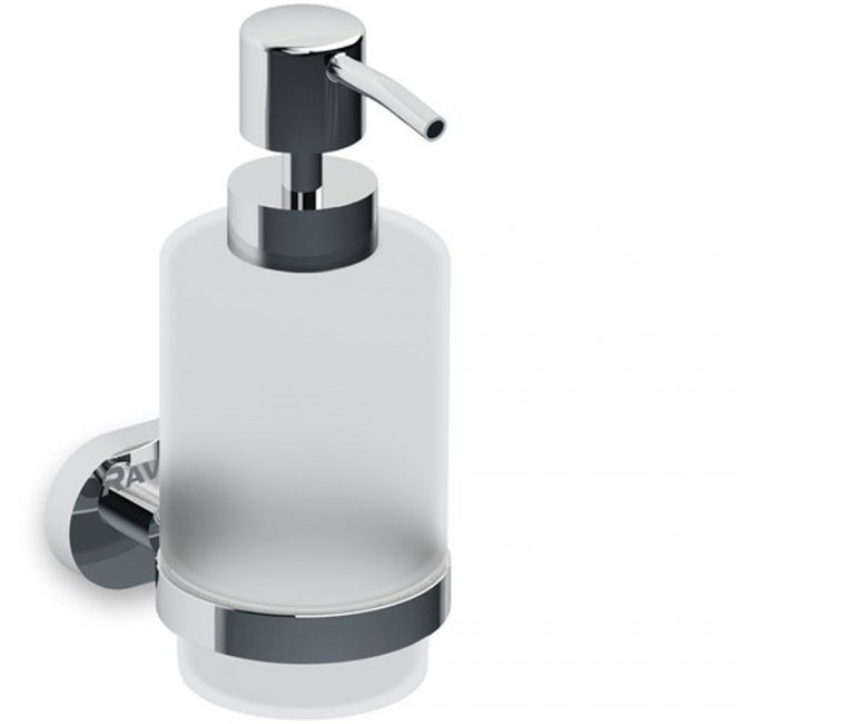Диспенсер для жидкого мыла Ravak Chrome подвесной металл/стекло хром X07P197