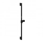 Штанга для душа Ravak Chrome 70 см с подвижным держателем для душа латунь черный матовый X07P638