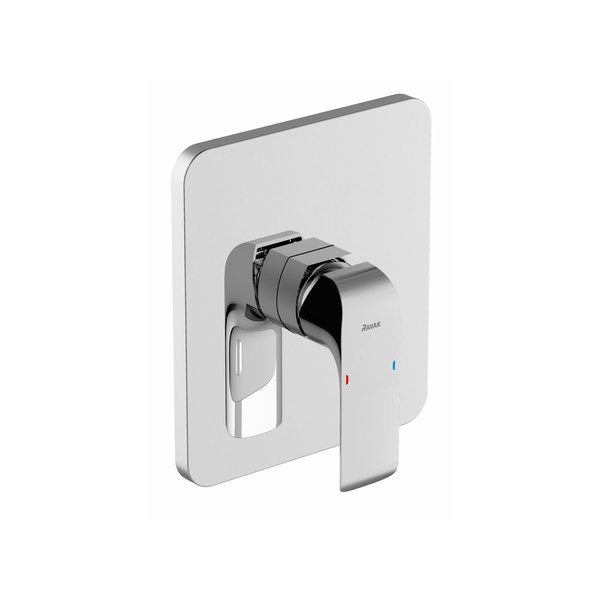 Змішувач для душу Ravak Flat вбудований одноважільний глянсовий хром X070124