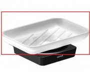 Мильниця для ванної Sonia Spare Parts запасна частина без утримувача скло 001095