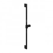 Штанга для душу Ravak Chrome 70 см із рухомим тримачем для душу латунь чорний матовий X07P638