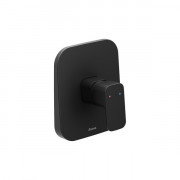 Смеситель для душа Ravak 10° Free black встраиваемый однорычажный черный матовый X070157