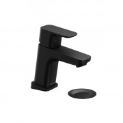 Смеситель для раковины Ravak 10° однорычажный с донным клапаном черный матовый X070147